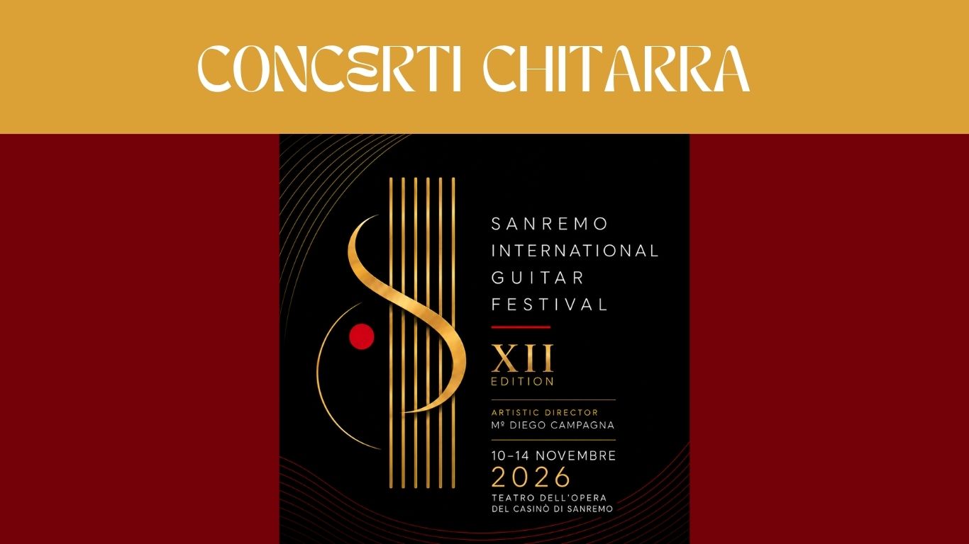 FESTIVAL CHITARRISTICO 2026 CONCERTI