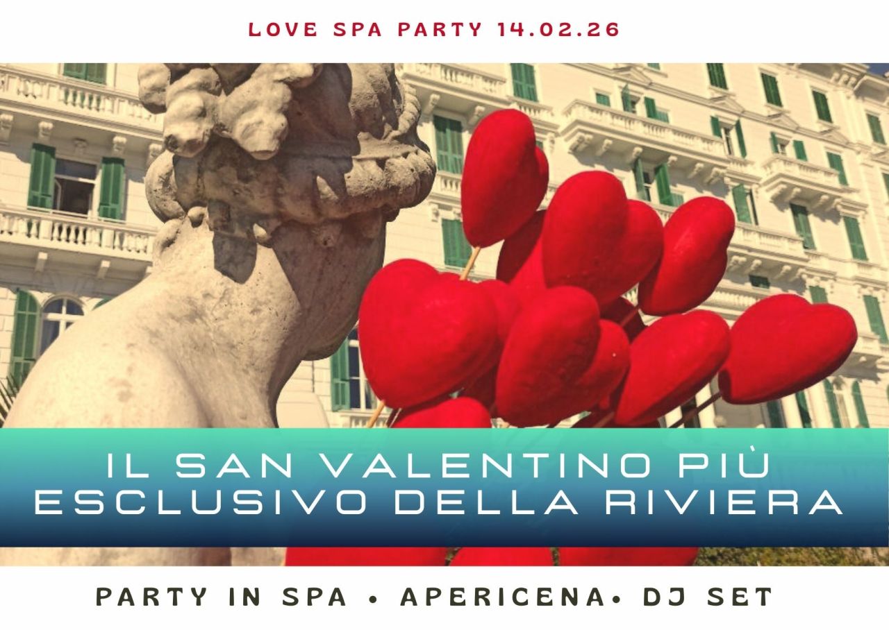 LOVE SPA PARTY Somnia aura spa Sanremo San Valentin