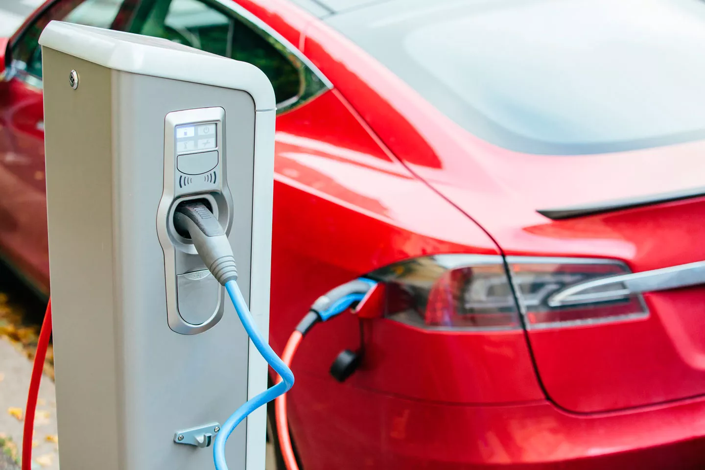 Station de recharge pour voitures électriques à Sanremo